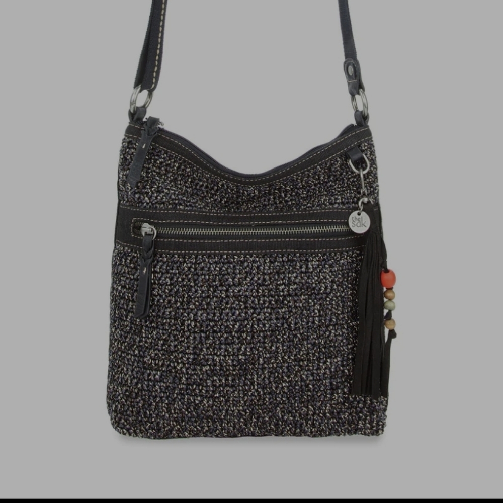 Lucia Crossbody Crochet Handbag by the Sak